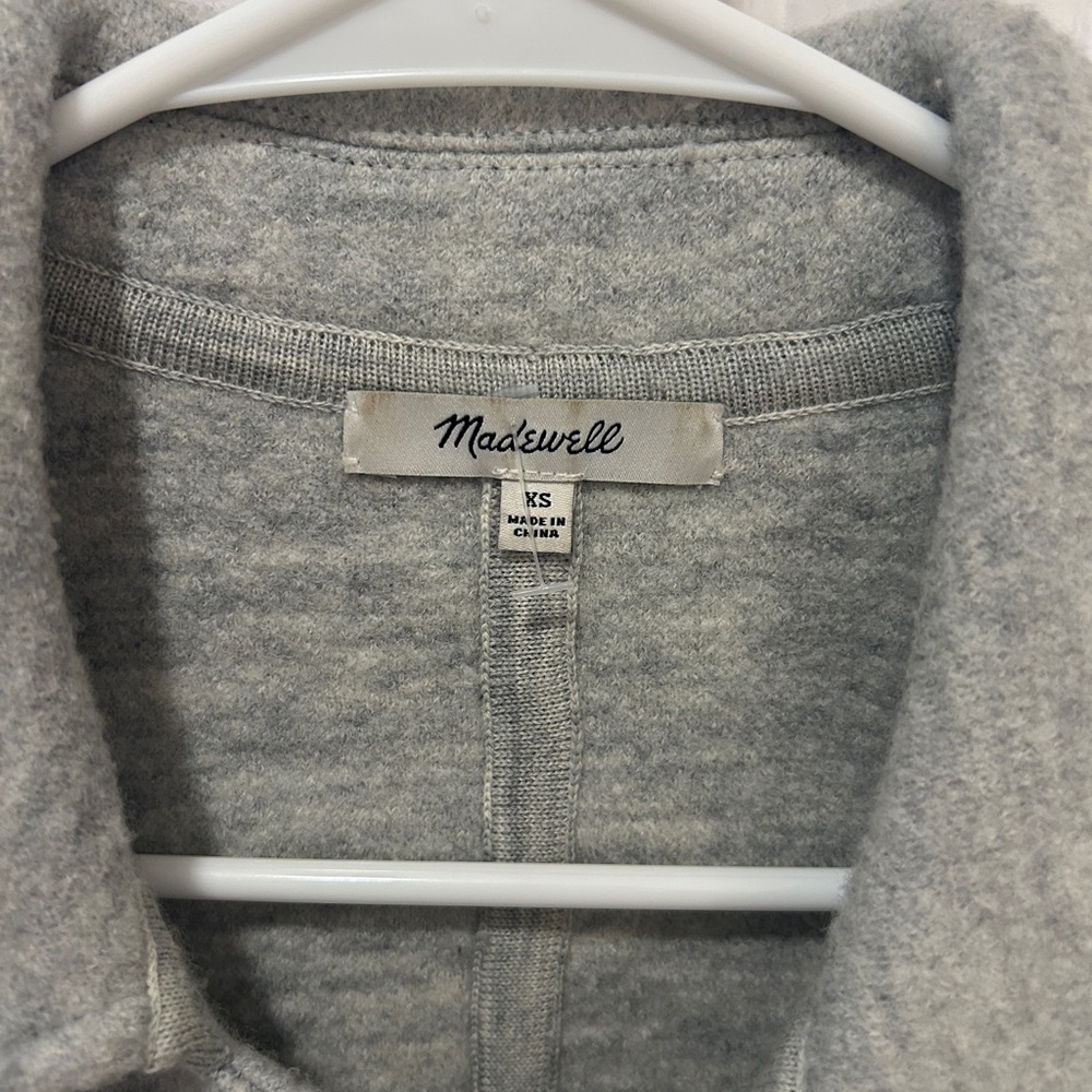Madewell Boiled Merino Wool Sweater Shirt Jacket - Picture 7 of 12